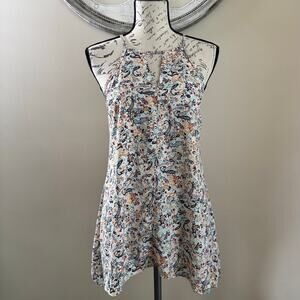 Moa Moa Women’s Sleeveless Floral Paisley Halter Top Size M – Lightweight
